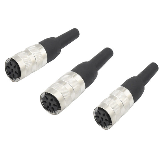 black male and female plug M16 connector