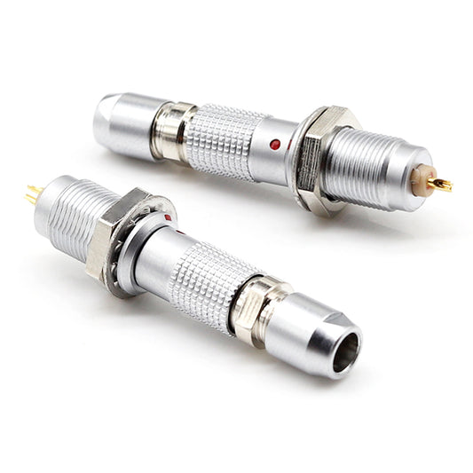 High quality Metal 00S 0S 1S 2S  6 7 8 Pin push pull connector Compatible LE & MOs FFA ERA Connector